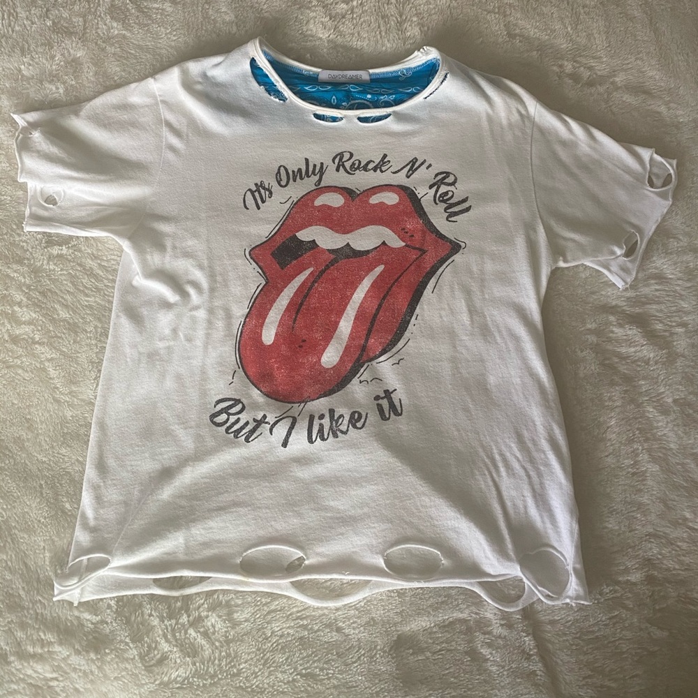 “Rock and roll” tee size S